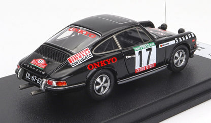 PORSCHE | 911S COUPE (version nuit) N 17 RALLY PORTUGAL 1977 MARIO SILVA - SA CHAVES
