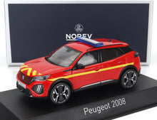 PEUGEOT - 2008 POMPIERS 2024 - ROUGE