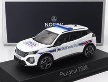 PEUGEOT - 2008 POLICE MUNICIPALE 2024 - BLANC