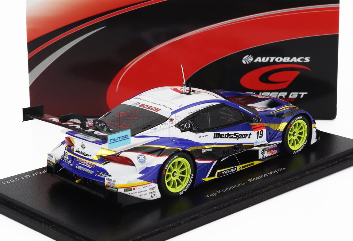 TOYOTA | SUPRA GR TEAM WEDSSPORT BANDOH N 19 GT500 CLASS SUPER GT 2021 YUJI KUNIMOTO - RITOMO MIYATA