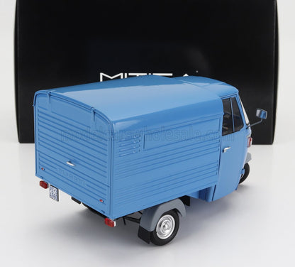 PIAGGIO - APE P501 VAN CLOSED 1979 - CON VETRINA - AVEC VITRINE - BLU 7210