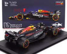 RED BULL | F1 RB20 TEAM ORACLE RED BULL RACING N 1 CHAMPION DU MONDE SAISON 2024 MAX VERSTAPPEN - AVEC PILOTE ET VITRINE