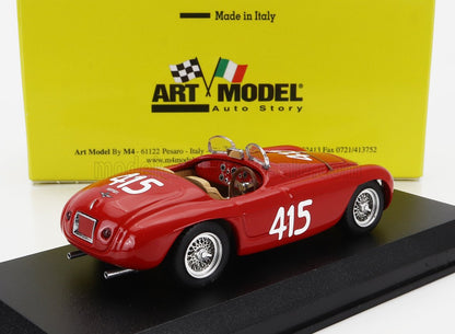 FERRARI - 166MM SPIDER BARCHETTA N 415 GIRO DI SICILIA 1951 PAOLO MARZOTTO - MARINO MARINI - RED