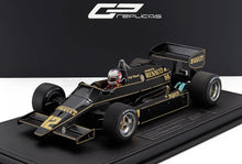 LOTUS - F1  93T RENAULT N 12 SAISON D'ESSAIS (avec figurine de pilote) 1983 NIGEL MANSELL - BLACK GOLD