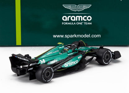 ASTON MARTIN - F1 AMR24 TEAM ARAMCO COGNIZANT N 14 SAISON 2024 FERNANDO ALONSO - VERT NOIR - Vroomi