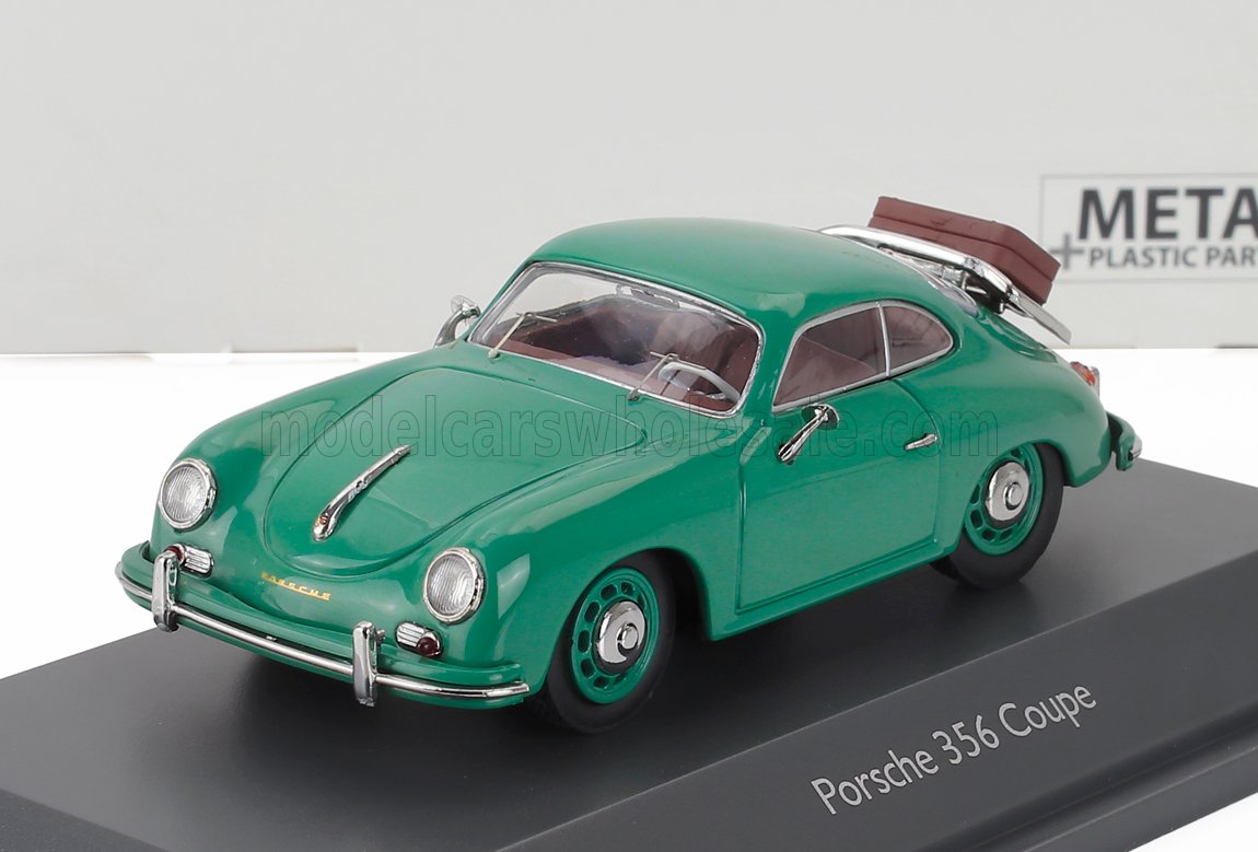 PORSCHE - COUPÉ 356 1952 - VERT MÉTALLISÉ - Vroomi
