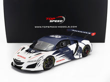 HONDA - NSX GT3 EVO TEAM ALPHA TAURI N 0 RED BULL FORMULA NURBURGRING 2023 YUKI TSUNODA - BLANC BLEU