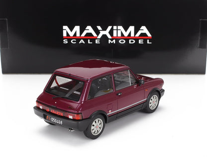 AUTOBIANCHI - A112 ABARTH SÉRIE VII 1984 - ROUGE ARDENZA MET