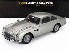 ASTON MARTIN - DB5 1964 - 007 JAMES BOND - GOLDFINGER - MISSIONE GOLDFINGER WITH WEAPONS - SILVER