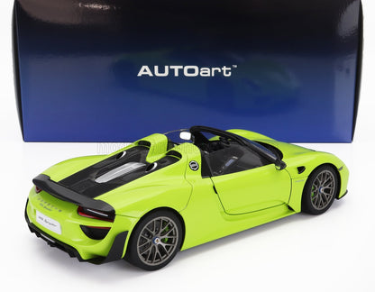 PORSCHE - 918 SPYDER WEISSACH PACKAGE 2013 - VERT ACIDE