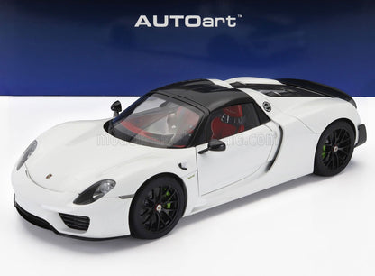 PORSCHE - 918 SPYDER WEISSACH PACKAGE 2013 - BLANC