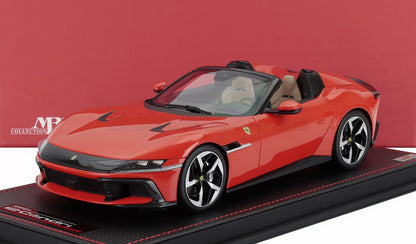 FERRARI - 12CILINDRI SPIDER V12 830cv 2024 - CON VETRINA - WITH SHOWCASE - ROSSO DINO - RED