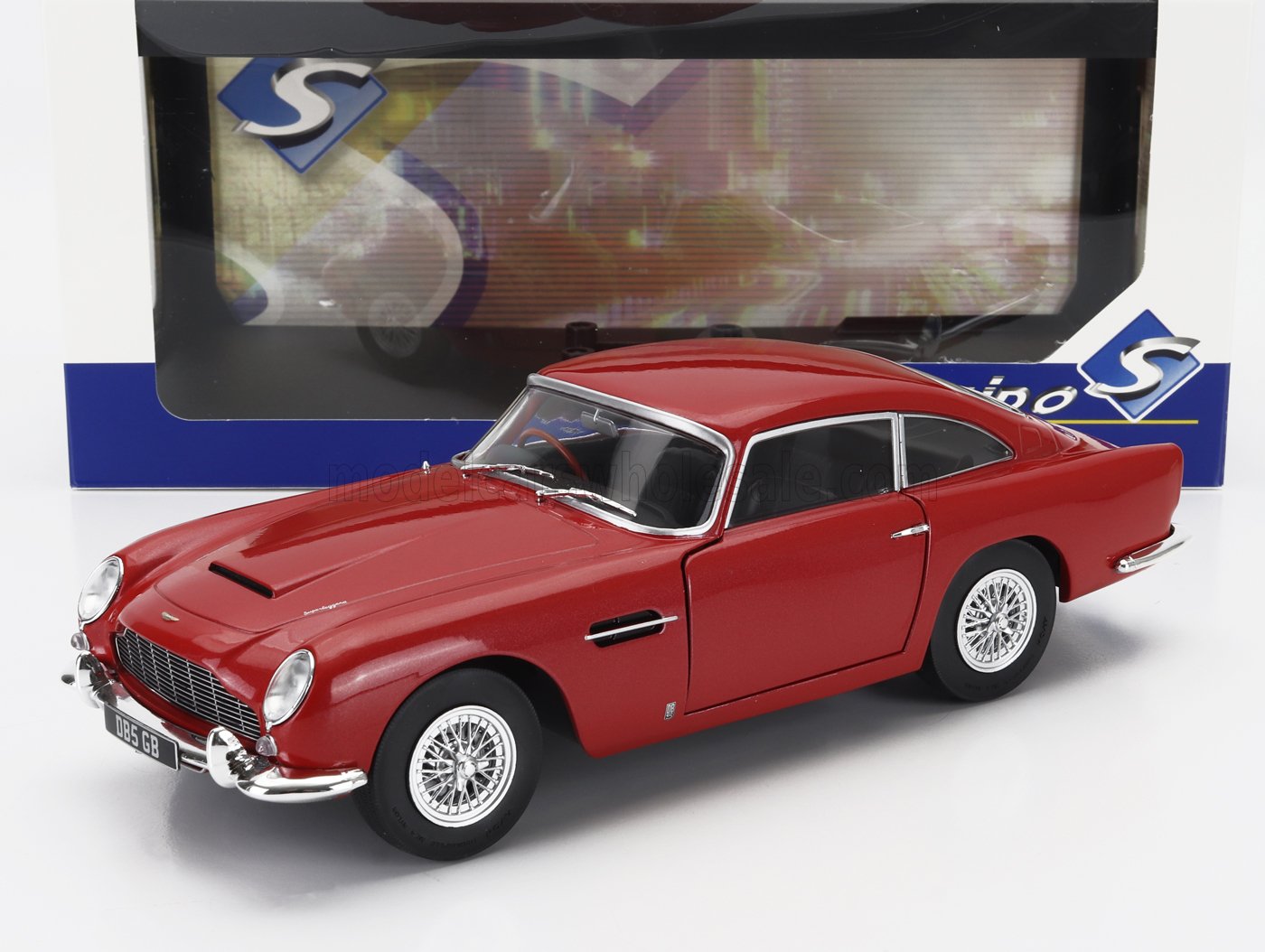 ASTON MARTIN - DB5 COUPE 1964 - RED - Vroomi