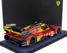 FERRARI | 499P 3.0L TURBO V6 TEAM FERRARI AF CORSE N 50 WINNER 24h LE MANS 2024 ANTONIO FUOCO - MIGUEL MOLINA - NICKLAS NIELSEN