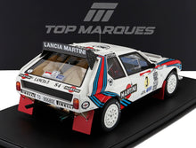 LANCIA - DELTA S4 TEAM MARTINI RACING N 3 2e RALLYE D'ARGENTINE 1986 MARKKU ALEN - ILKKA KIVIMAKI - BLANC BLEU ROUGE