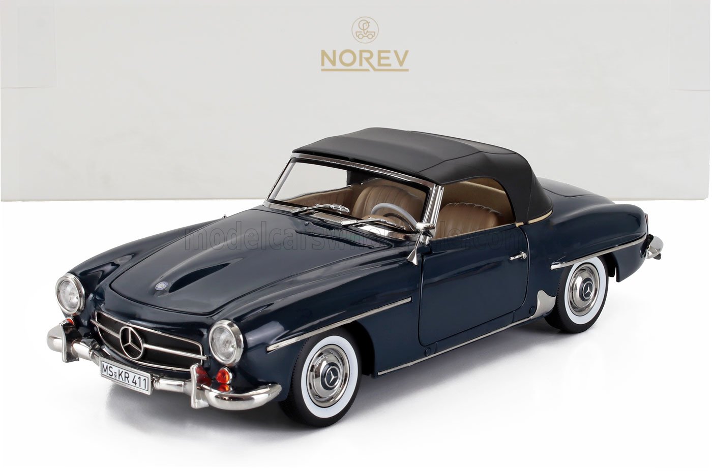 MERCEDES BENZ - SL-CLASS 190SL SPIDER 1957 - BLEU MOYEN