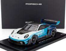 PORSCHE | 911 992 GT3 R N 911 RACING SPEED ICON DESIGN COUPE 2023 - CON VETRINA - WITH SHOWCASE