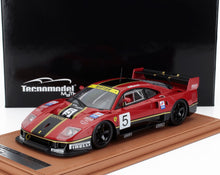 FERRARI | F40 LM N 5 RENDERING VERSION 1996 STEFANO BUCCI - CON VETRINA - WITH SHOWCASE | BLACK