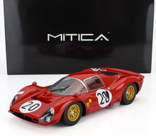 MITICA-R - 1/18 - FERRARI - 330 P3 4.0L V12 COUPE ch.0848 TEAM FERRARI SEFAC N 20 24h LE MANS 1966 LUDOVICO SCARFIOTTI - MIKE PARKES - RED