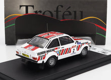 FORD ENGLAND - ESCORT MKII (night version) N 2 1000 RALLY LAKES 1979 HANNU MIKOLA - ARNE HERTZ - WHITE RED