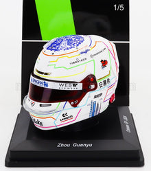 BELL HELMET | CASCO HELMET F1 GUANYU ZHOU TEAM STAKE KICK SAUBER N 24 CHINA GP 2024