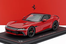 FERRARI | 12CILINDRI V12 830cv TOIT PANORAMIQUE 2024 - JANTES NOIRES MATT - CON VETRINA - AVEC VITRINE