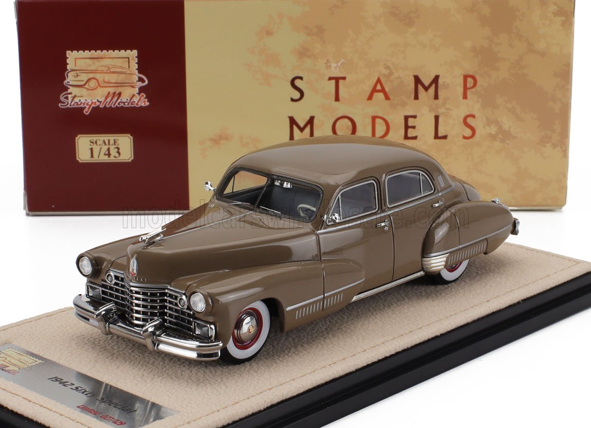 CADILLAC - SIXTY SPECIAL 1942 - BEIGE PAWNEE - Vroomi