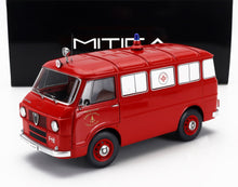 ALFA ROMEO - F-12 VIGILI DEL FUOCO AMBULANZA - FIRE ENGINE AMBULANCE - 1968 - RED