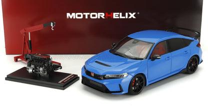 HONDA - CIVIC TYPE-R (FL5) AVEC MOTEUR ET ACCESSOIRES 2020 - BLEU RACING PERLE