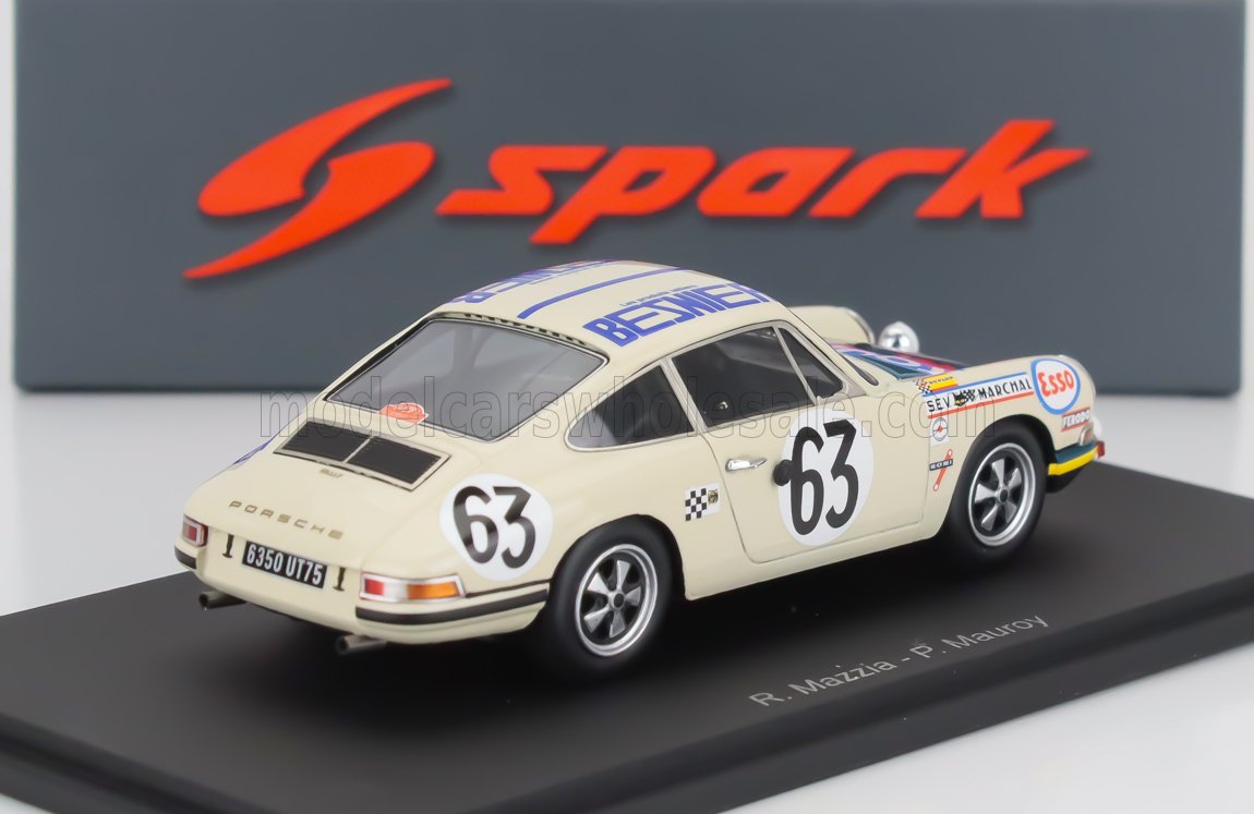 PORSCHE | 911S COUPE 1991cc S6 TEAM M.MARTIN N 63 24h LE MANS 1969 RENE MAZZIA - PIERRE MAUROY