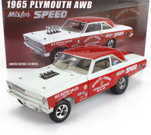 PLYMOUTH - CORONET AWB MISTER SPEED BS AUTO SALES RACING 1965 - ROUGE BLANC - Vroomi