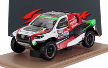 TOYOTA - HILUX PICK-UP TEAM OVERDRIVE TOYOTA N 205 3rd RALLY DAKAR 2022 YAZEED AL-RAJHI - MICHAEL ORR - RED WHITE BLACK