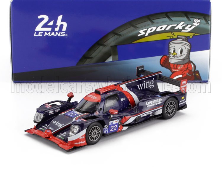 ORECA | 07 GIBSON GK428 4.2L V8 TEAM UNITED AUTOSPORTS N 22 WINNER LMP2 CLASS 24h LE MANS 2024 BIJOY GARG - OLIVER JARVIS - NOLAN SIEGEL