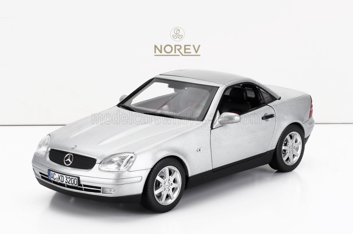 MERCEDES BENZ - SLK-CLASS SLK350 CABRIOLET SPIDER 1996 - SILVER