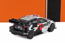 Modèle réduit de voiture de rallye Toyota GR Yaris à l'échelle 1:43 avec livrée Le Casino Monte Carlo disponible sur Vroomi