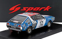 RENAULT - R17 GORDINI (version nuit) N 12 RALLYE TOUR DE CORSE 1974 JEAN FRANCOIS PIOT - JACQUES JAUBERT - BLEU BLANC ROUGE