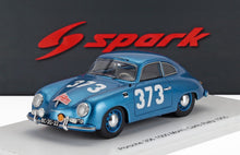 PORSCHE - 356A 1500 COUPÉ N 373 RALLYE DE MONTECARLO 1955 ALBERTO GRACA - JOAQUIM FILIPE NOGUEIRA - BLEU MÉTALLISÉ, Vroomi, 