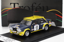 FIAT - 131 ABARTH OLIO FIAT N 11 2nd RALLY HUNSRUCK 1977 DIDI - WILLY LUX - BLUE YELLOW