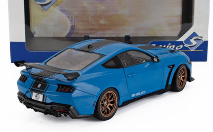 FORD - MUSTANG SHELBY SUPER SNAKE COUPÉ 2025 - BLEU MÉTALLISÉ NOIR - Vroomi