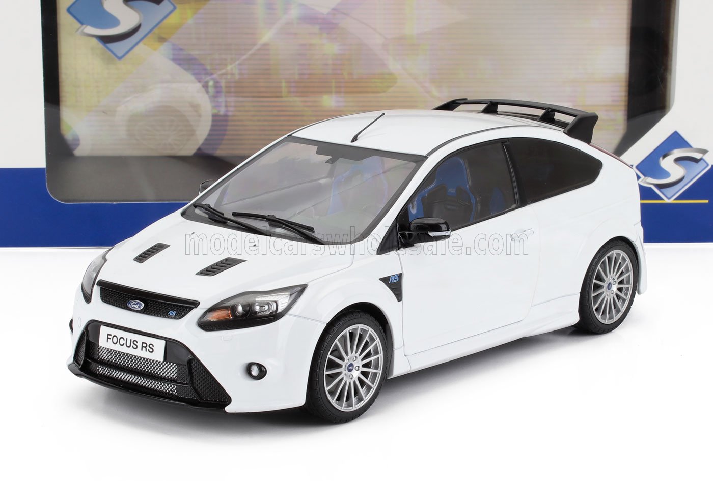 FORD - FOCUS MKII PACK RS 2009 - BLANC GLACÉ - Vroomi