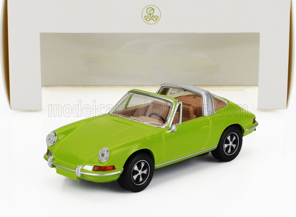 PORSCHE - 911 TARGA SPIDER 1969 - VERT CLAIR