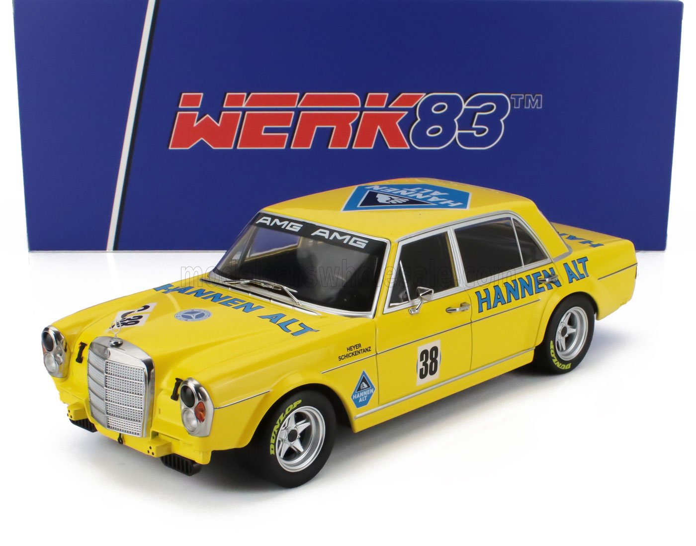MERCEDES BENZ | 300 SEL 6.8 TEAM HANNEN ALT N 38 HOCKENHEIM 1971 HANS HEYER