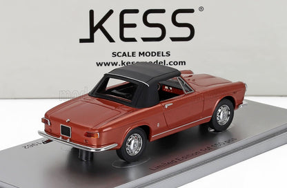 ALFA ROMEO - 2600 SPIDER CABRIOLET CLOSED SPECIALE GHIA 1962 - COPPER MET BLACK - Vroomi