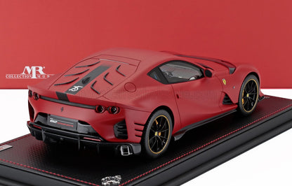 FERRARI - 812 COMPETIZIONE 2022 - CON VETRINA - WITH SHOWCASE - ROSSO F1 75 - MATT RED