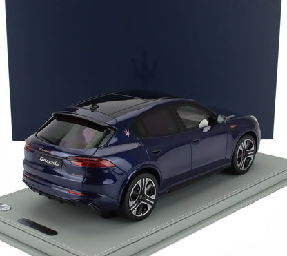 MASERATI - GRECALE FOLGORE SUV 2022 - CON VETRINA - WITH SHOWCASE - BLU INTENSO - BLUE MET