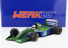 JORDAN - F1  191 ÉQUIPE 7up JORDAN N 32 PREMIÈRE COURSE DE F1 GP DE BELGIQUE 1991 MICHAEL SCHUMACHER - VERT BLEU