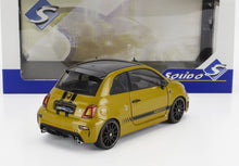 FIAT - NOUVELLE 500 ABARTH 595 2023 - JAUNE MÉTALLISÉ NOIR - Vroomi