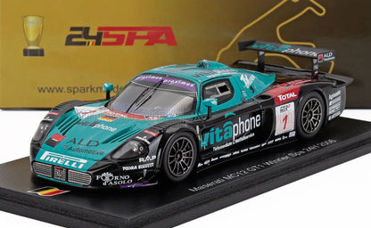 MASERATI - MC12 GT1 6.0L V12 TEAM VITAPHONE RACING N 1 WINNER 24h SPA 2006 ANDREA BERTOLINI - ERIC VAN DE POELE - MICHAEL BARTELS - BLUE BLACK, Vroomi, 
