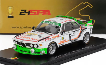 Maquette de la BMW 3.0 CSL n° 5, vainqueur des 24 Heures de Spa 1976, sponsorisée par Veedol, vendue sur Vroomi.