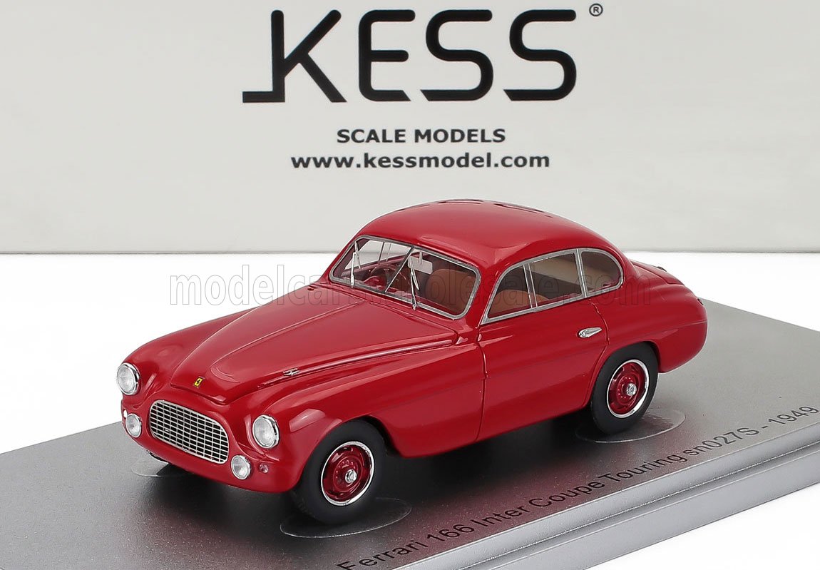 FERRARI - 166 sn027S INTER TOURING COUPE 1949 - RED - Vroomi